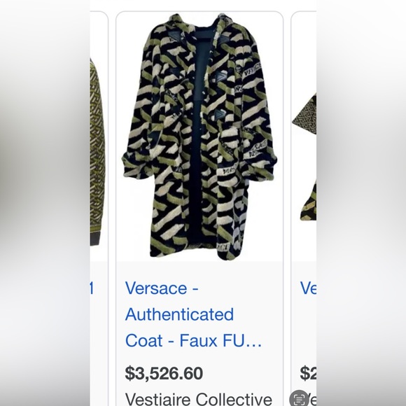 VERSACE jacket 💚🖤 - Picture 7 of 10